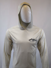 Load image into Gallery viewer, Fins West Performance Long Sleeve Hooded Shirt UPF 50+
